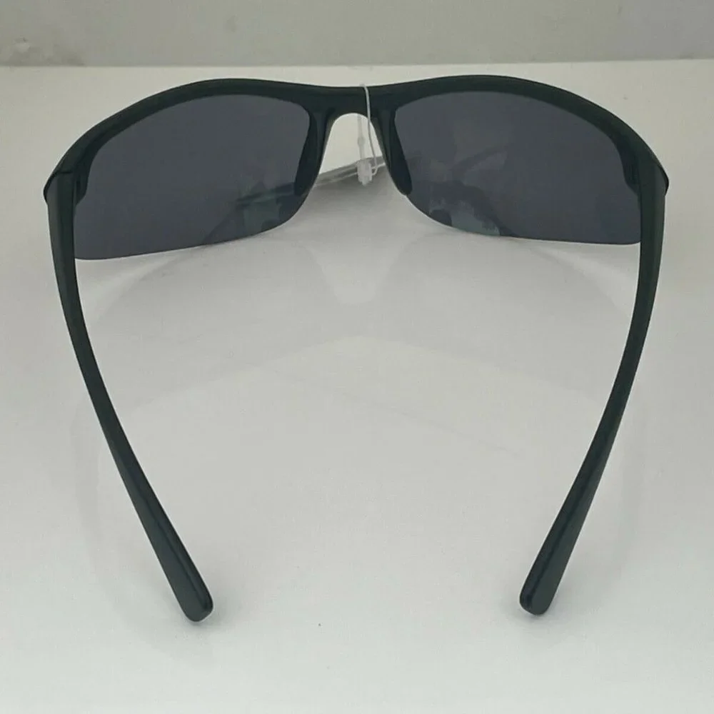 FWG Men Sunglasses Black Wrap Eye Wear UV protection RESILIENCE NS0917 Shades